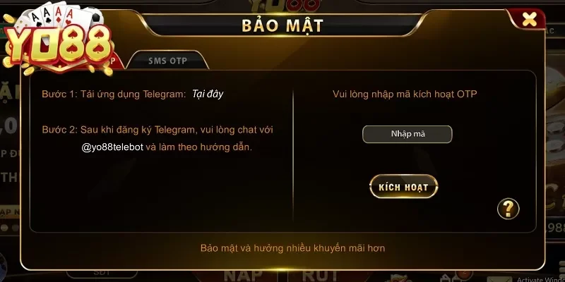 Cổng game YO88 bảo mật siêu tối tân