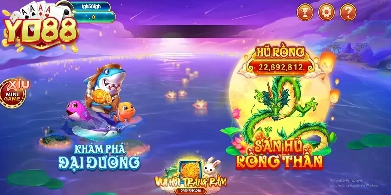 Game bắn cá YO88 phù hợp mọi đối tượng